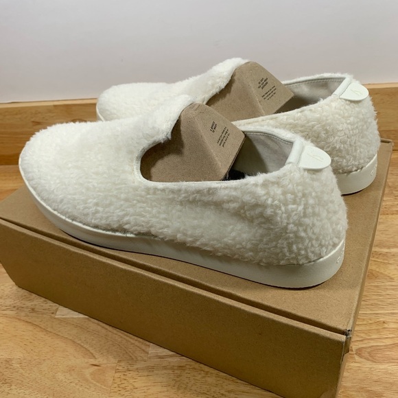 NEW‎ Wool Lounger Fluff Mens 13 Natural White Cream Merino Wool MF1MAWW130 - Picture 4 of 11